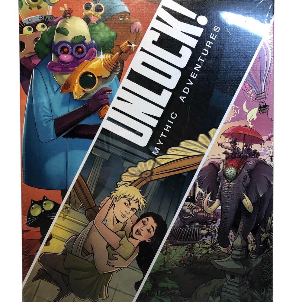 UNLOCK Mythic Adventures Board / Card Game  NEW